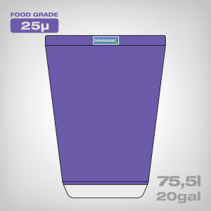Original Bubble Bag by BubbleMan, Single Bag, 75,5 Liter (20 gal), 25 µm