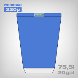 Original Bubble Bag by BubbleMan, Single Bag, 75,5 Liter (20 gal), 220 µm
