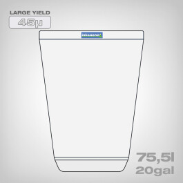 Original Bubble Bag by BubbleMan, Single Bag, 75,5 Liter (20 gal), 45 µm