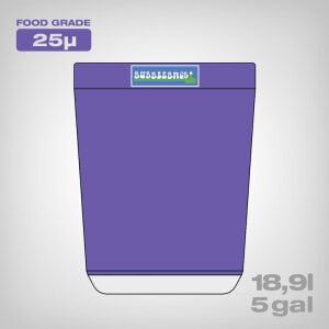 Lite Bubble Bag by BubbleMan, Single Bag, 18,9 Liter (5 gal), 25 µm