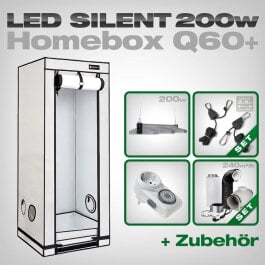 HOMEbox Q60+ LED Silent Grow Set + 1x EVO 3-60 1.5