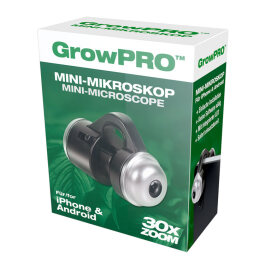 GrowPRO Mikroskop für Smartphones