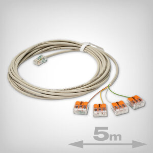 GrowControl Kabel RJ45-Offen, 0-10V/Out 5, 5 Meter