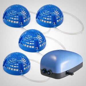 AutoPot Airdome Set mit Luftpumpe, 1-48 Stück