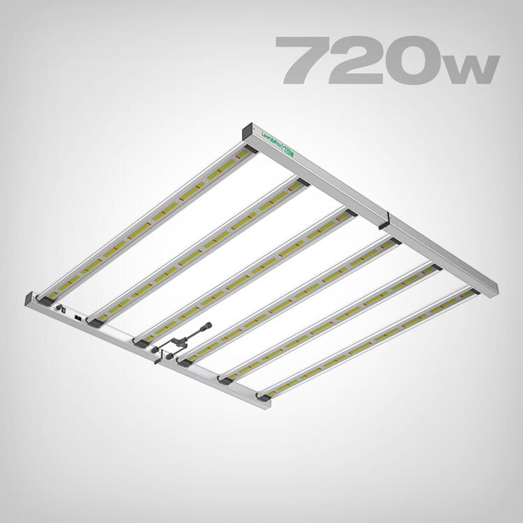 Lazerlite Pro LED Growlampe 720W für Indoor Grows | Vollspektrum, dimmbar, 1980 μmol/s PPF, effizient und kostensparend