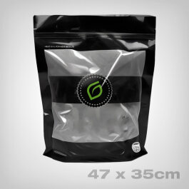 Grove Bags TerpLoc Beutel mit Fenster, 47x35cm, 500g