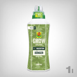Compo Grow Organic Wachstum Dünger, 1 Liter