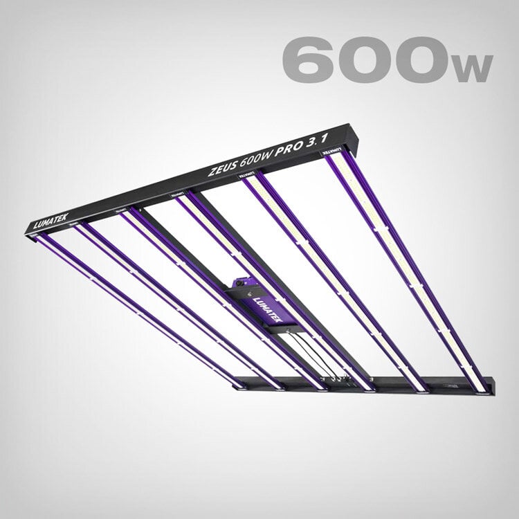 Lumatek ZEUS 600W PRO LED 3.1 | Hochleistungs-Growlampe mit 3,1 µmol/J für 1,5 qm Anbaufläche