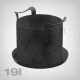 GrowPRO Stofftopf mit Untersetzer, 19 Liter