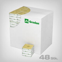Grodan Delta Kiste, 15x15x14,2cm, ø 20mm &...