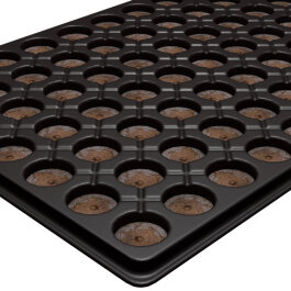 Jiffy Anzuchtschale mit 84 Jiffys, ø 33mm