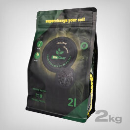 Biochar + Microbes Biokohle, 2 Liter