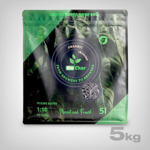 Biochar + Microbes Biokohle, 5 Liter