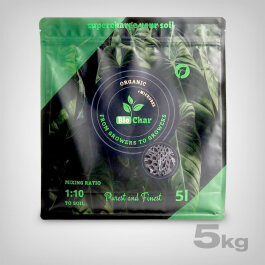 Biochar + Microbes Biokohle, 5 Liter