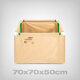Living Soil Grow Bed 70x70x50cm, für Growboxen bis 80x80cm
