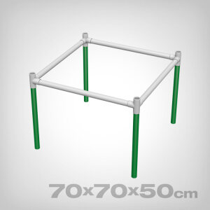 SCROG Trellis Aufsatz für Living Soil Bed, 70x70x50cm
