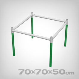 SCROG Trellis Aufsatz für Living Soil Bed, 70x70x50cm