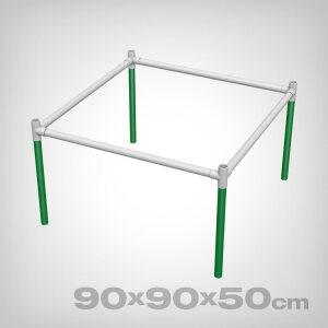 SCROG Trellis Aufsatz für Living Soil Bed, 90x90x50cm