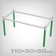 SCROG Trellis Aufsatz für Living Soil Bed, 110x50x50cm