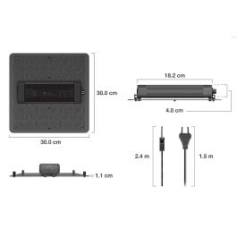 AC Infinity IONBOARD S22, Vollsprektrum Grow LED, 115W