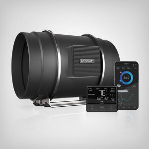 AC Infinity CLOUDLINE PRO T8, mit Temperatur- und Feuchtigkeitssteuerung, 200mm