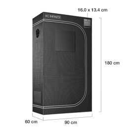 AC Infinity Growbox CLOUDLAB 632, 90x60x180cm