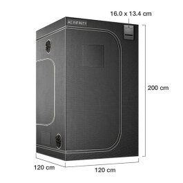 AC Infinity Growbox CLOUDLAB 844, 120x120x200cm