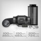 AC Infinity Abluft Komplettset, 350 m³/h - 724m³/h