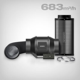 AC Infinity Abluft Komplettset, 683 m³/h mit...