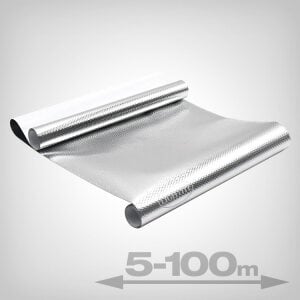 Reflexionsfolie Diamond Lightite 1,2m breit, 5-100m