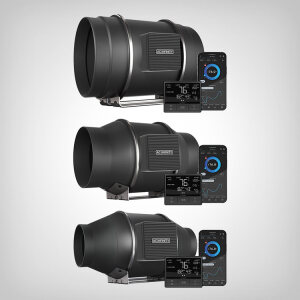 AC Infinity CLOUDLINE PRO T4-T8, mit Temperatur- und Feuchtigkeitssteuerung