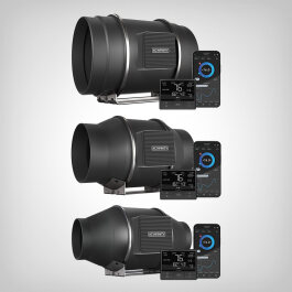 AC Infinity CLOUDLINE PRO T4-T8, mit Temperatur- und...