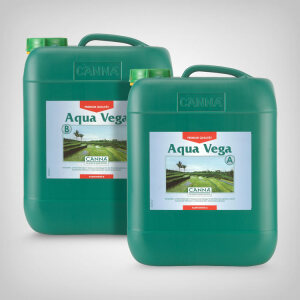 Canna Aqua Vega A & B, Wachstumsdünger, 10 Liter