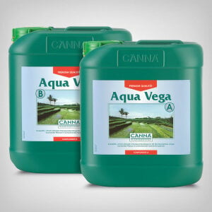Canna Aqua Vega A & B, Wachstumsdünger, 5 Liter