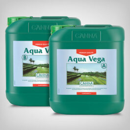 Canna Aqua Vega A & B, Wachstumsdünger, 5 Liter