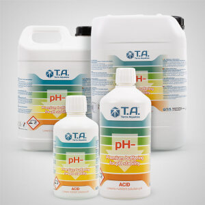 Terra Aquatica pH-Down, pH-Korrekturlösung, 500ml-10L