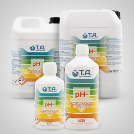 Terra Aquatica pH-Down, pH-Korrekturlösung, 500ml-10L