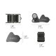 AC Infinity Juwelierlupe, mit LED-Licht und zwei Linsen