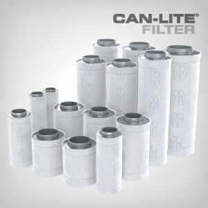 Can-Lite Aktivkohlefilter, 425-3000m³/h, ø 125-315mm