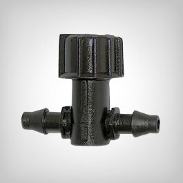 Mikro-Kugelventil  4x7mm Schlauchanschluss, beidseitig