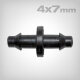 Startverbinder für Mikroschlauch 4x7mm