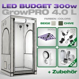 Low Budget Grow Set LED GrowPRO 4.0 L, Lumatek ATS PRO 300W