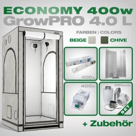 Growbox GrowPRO 4.0 L, Grow Set 400W Economy