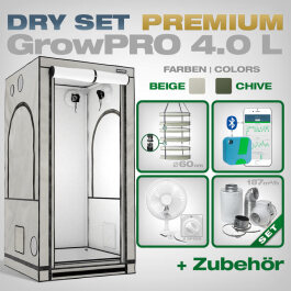 Grow Drying Tent Kit Premium GrowPRO 4.0 L, 100x100x200cm