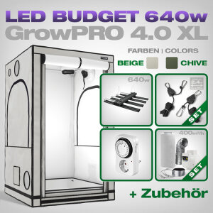 Low Budget Grow Set LED GrowPRO 4.0 XL, 640W