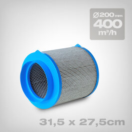 CarbonActive Homeline, 500ZW m3/h, ø 200mm